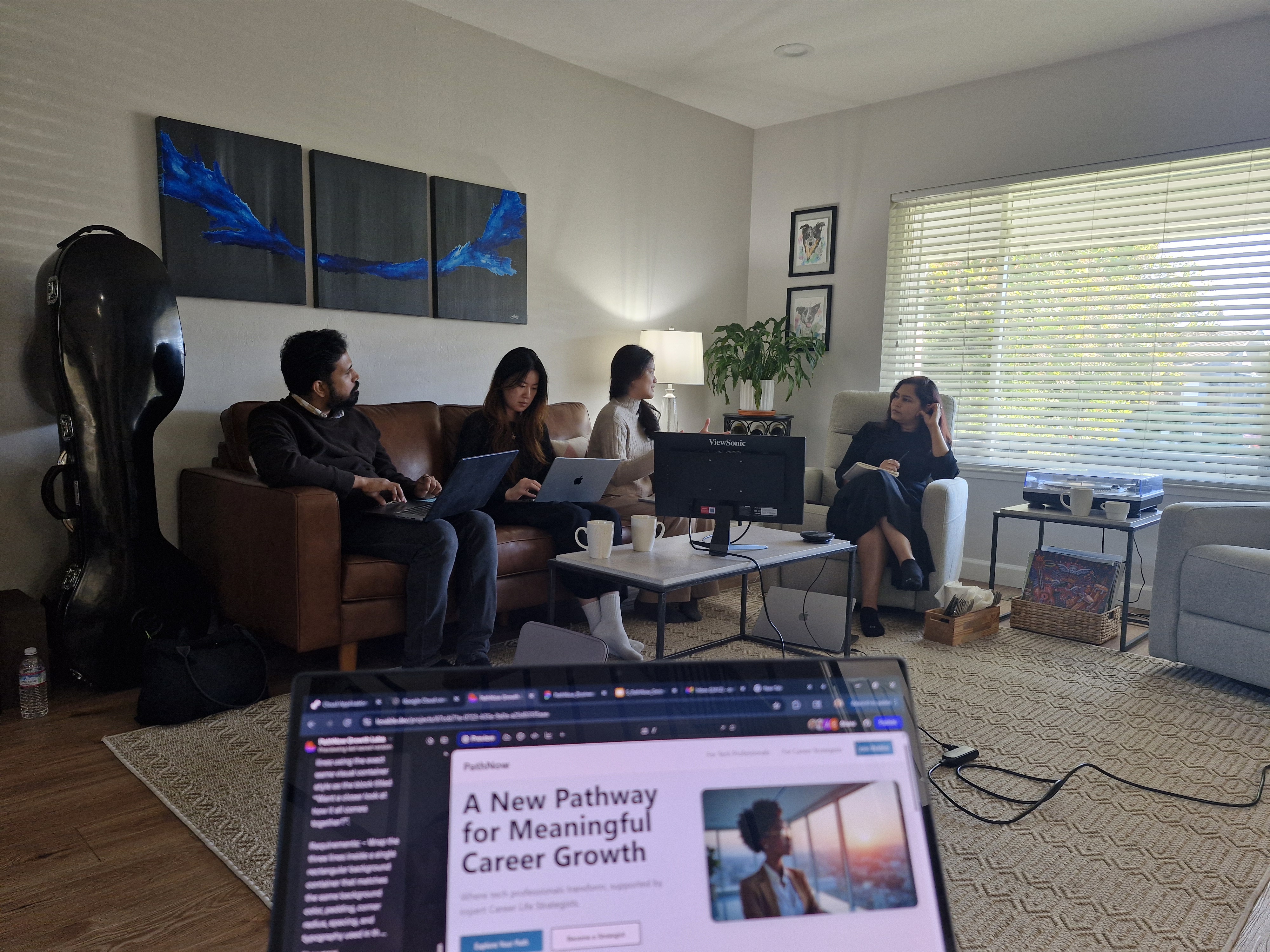 PathNow team working session